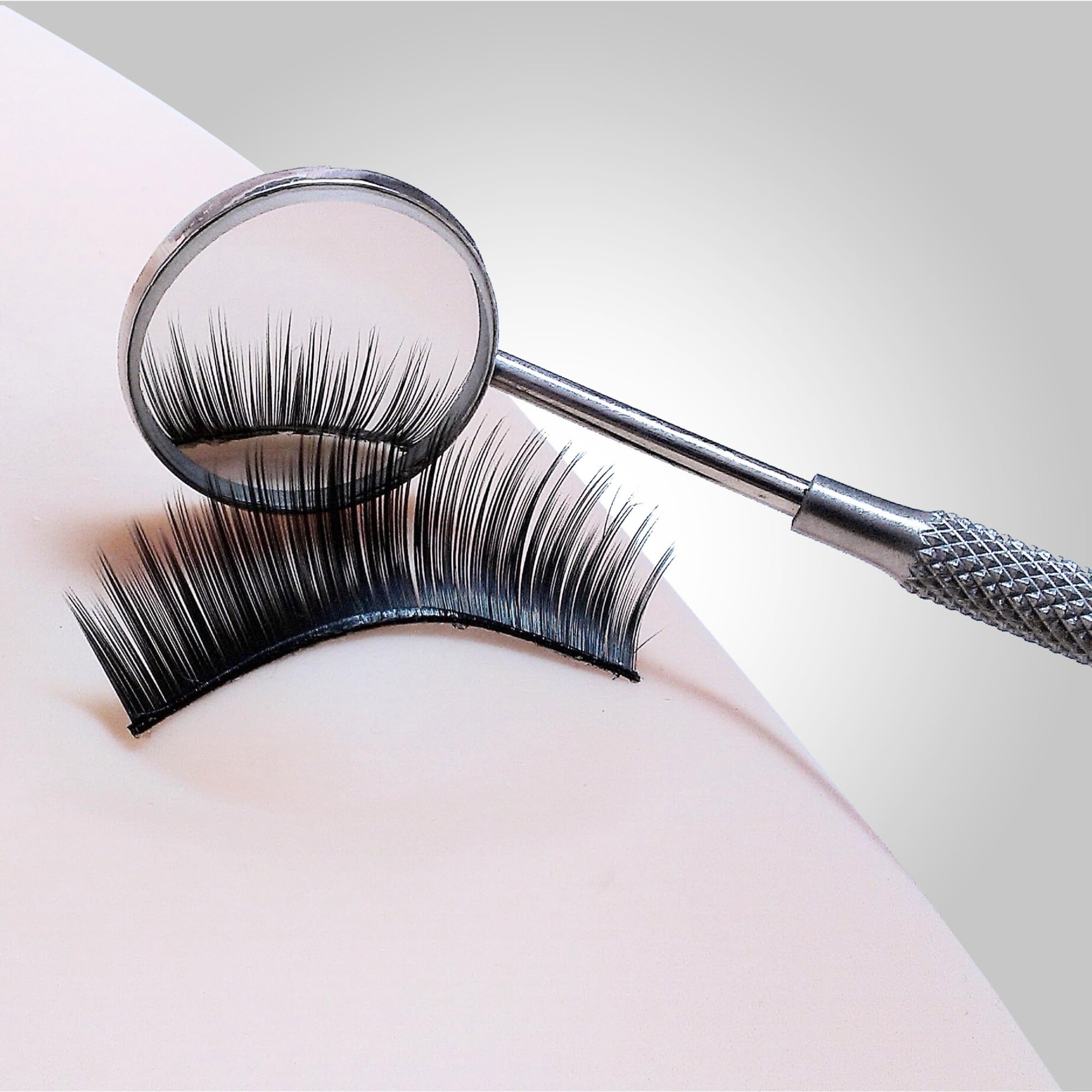 Espejo dental de acero inoxidable para dentista, boca y extensión de pestañas