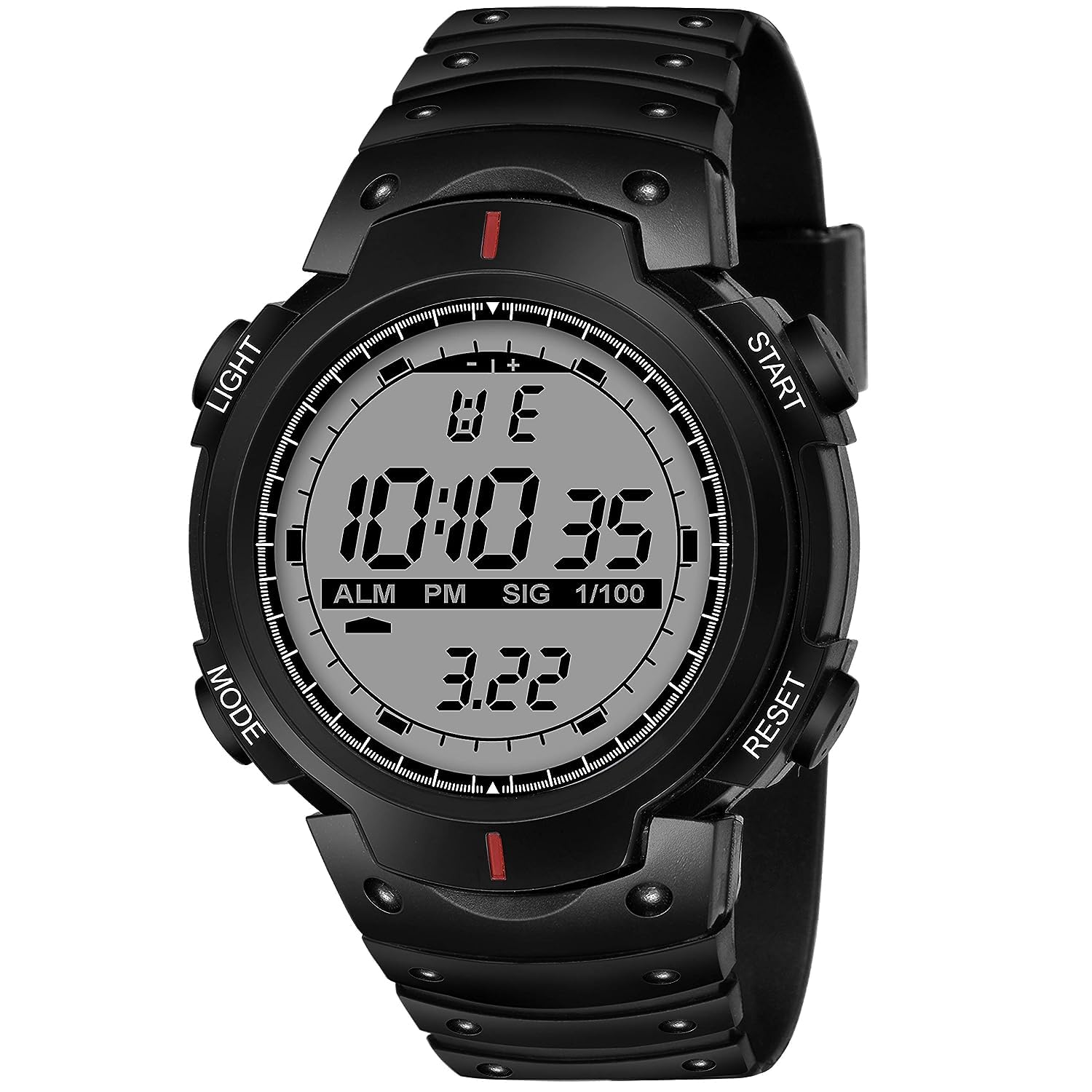 SELLORIA Silicone A Taymex Digital Watch Shockproof Multi-Functional Automatic Black Strap Waterproof Digital Sports Watch For Mens Kids Watch For Boys - Watch For Men Pack Of 1, Dial_Grey (B0B6SRS2T1) Amazon Price History, Amazon Price Tracker