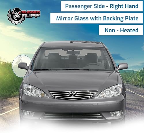 Miniatura 6 de Espejo lateral del pasajero Montaje de vidrio para Toyota Camry Sedan modelos construidos en Estados Unidos retrovisores derechos TO1325100