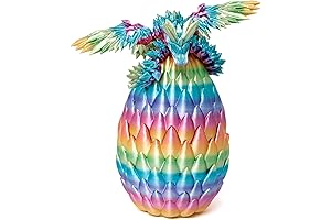 3D Printed Dragon Egg: Hatch a Rainbow of Wonder