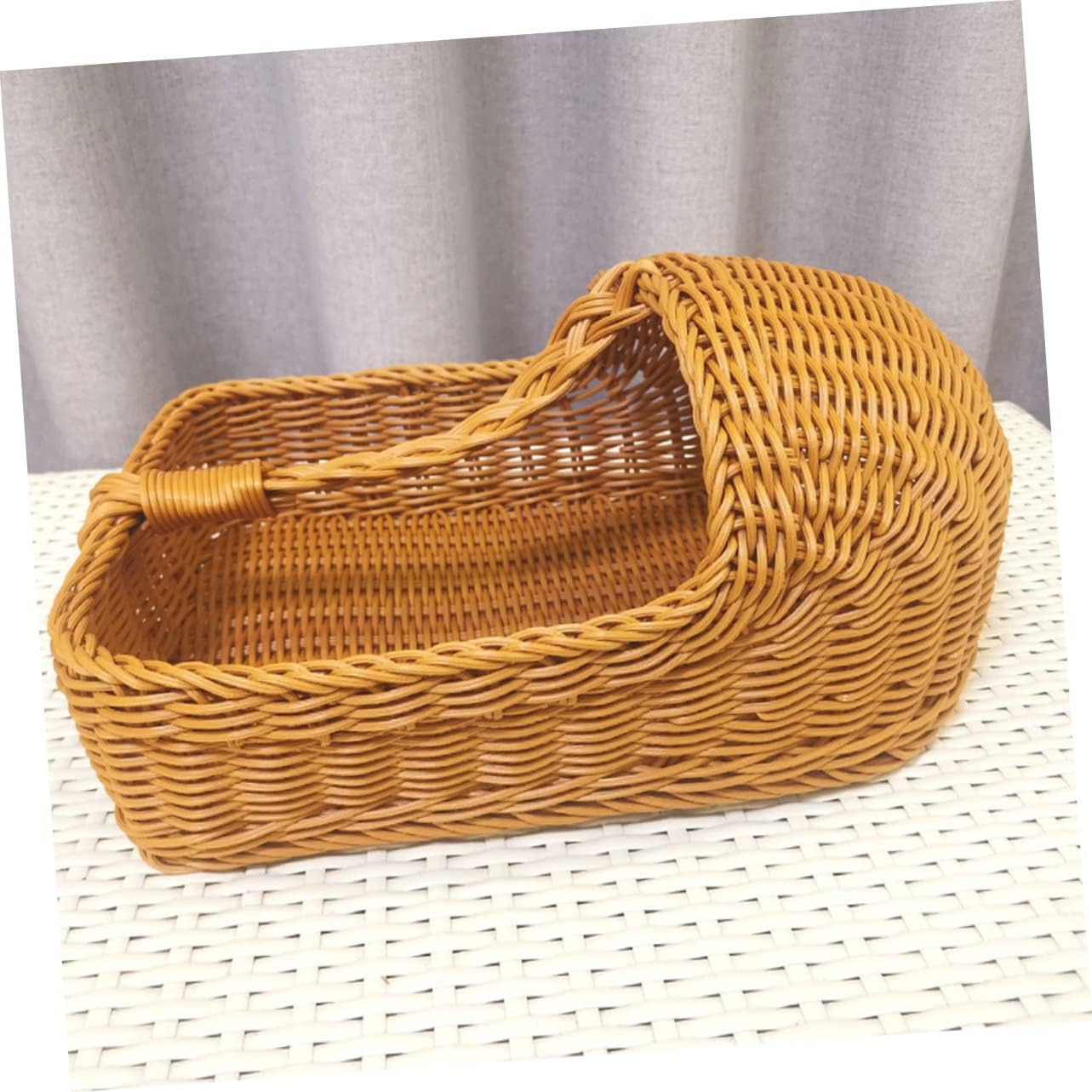 Alipis Material Slipper Storage Basket Multi-function Shoe Organizer Entryway Shoe Bin