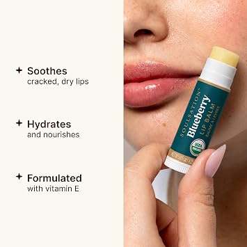 Soulsation Organic Lip Balm Set, 8 Flavors - Hydrating for Cracked & Dry Lips, For Men & Women, Enriched with Vitamin E