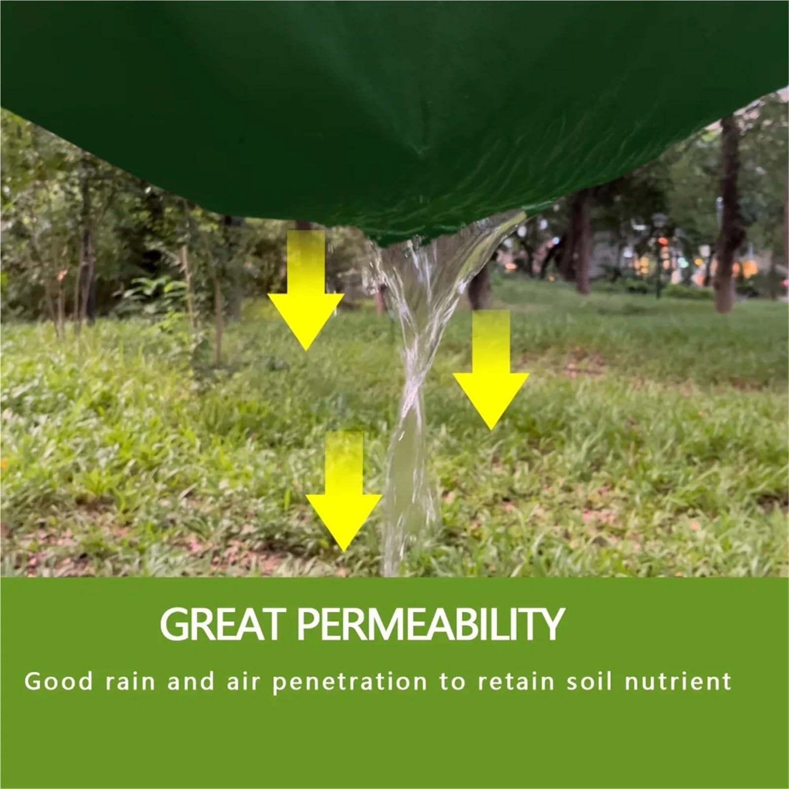 Malla Antihierbas Revestimiento de Suelo no Tejido Resistente, Barrera contra Malas Hierbas, Verde, Adecuado for Jardines, Patios, Granjas y huertos(0.8Mx10M)