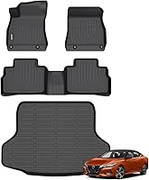 Vista 44 de Alfombrillas para Todo Tipo de Clima y Revestimiento para Maletero para Nissan Rogue 2021-2025 2026 (NO para Sport), Alfombrillas de Coche