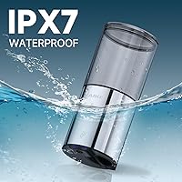 Vista 2 de AIKE Automatic Wall Mount Liquid Soap Dispenser for Home and Commercial Bathroom 13.5oz IPX7 Waterproof,Polished Stainless Steel