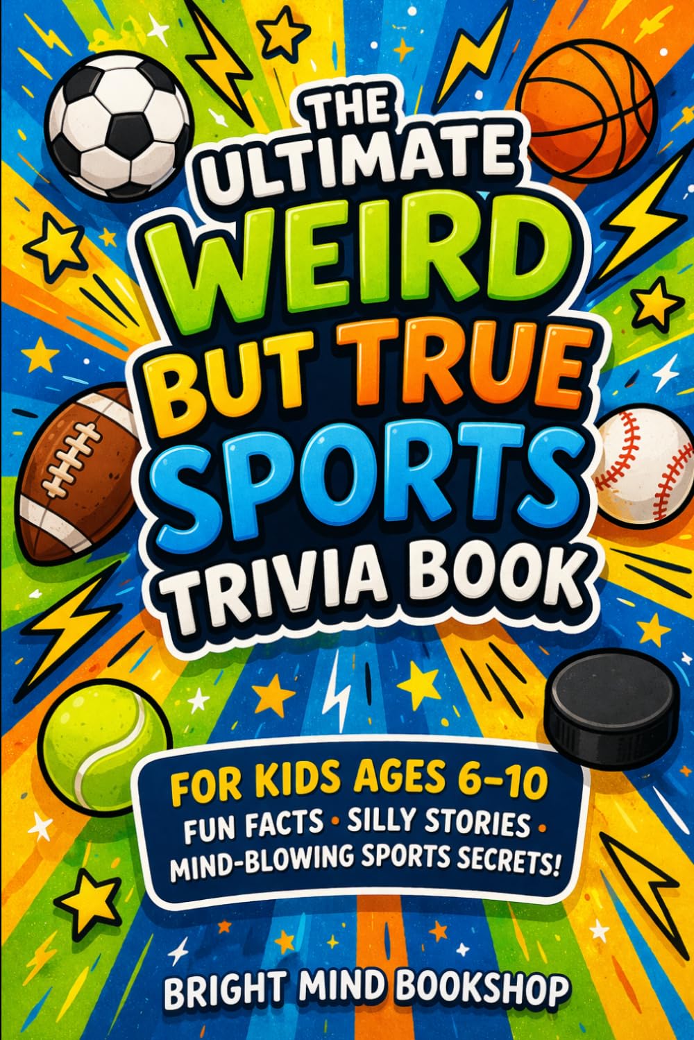 The Ultimate Weird But True Sports Trivia Book for Kids Ages 6–10: Fun Facts, Silly Stories & Mind-Blowing Sports Secrets!