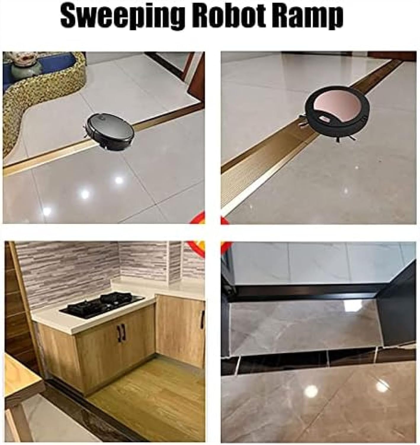 Rampy Progowe Do Drzwi, Aluminiowa Listwa Przejściowa Progowa Podłogowa Kryty Robot Zamiatający Krawężnik Rampa Stepowa Mata Do Sypialni Balkon Ganek, E