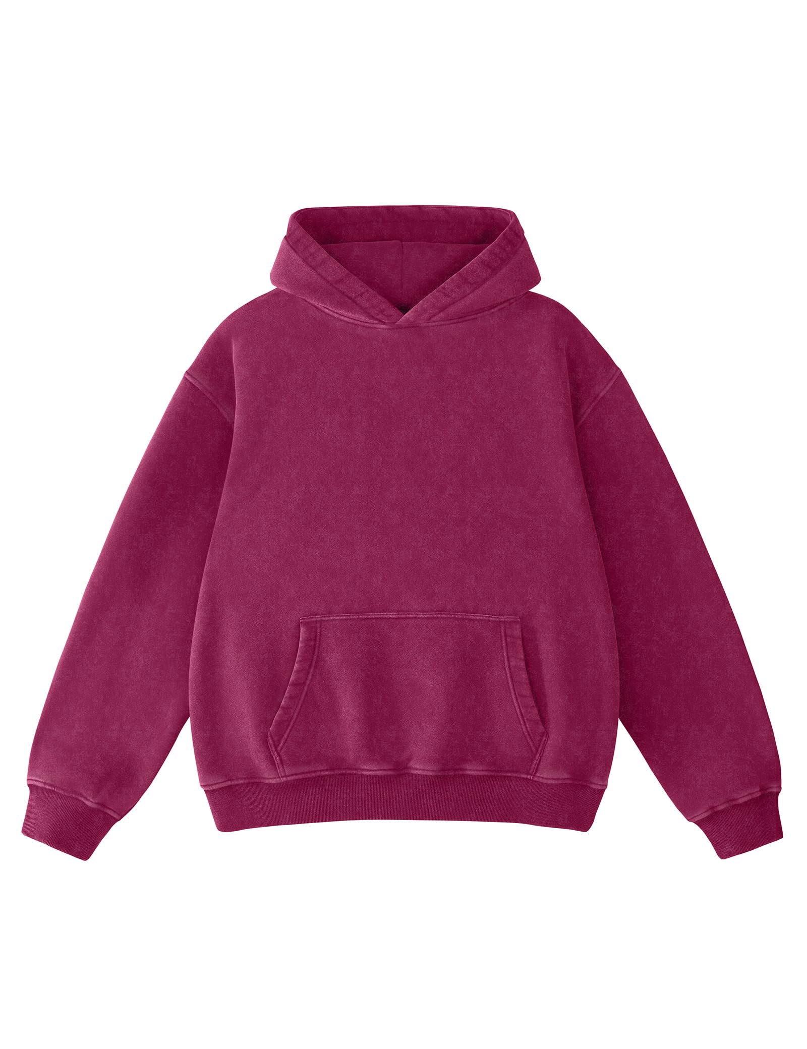 Hatant Oversized Hoodie Sweatshirts for Men Couples Heavyweight Hoodies Pullover Vintage Mens Acid Wash Sweaters Clothes 2026