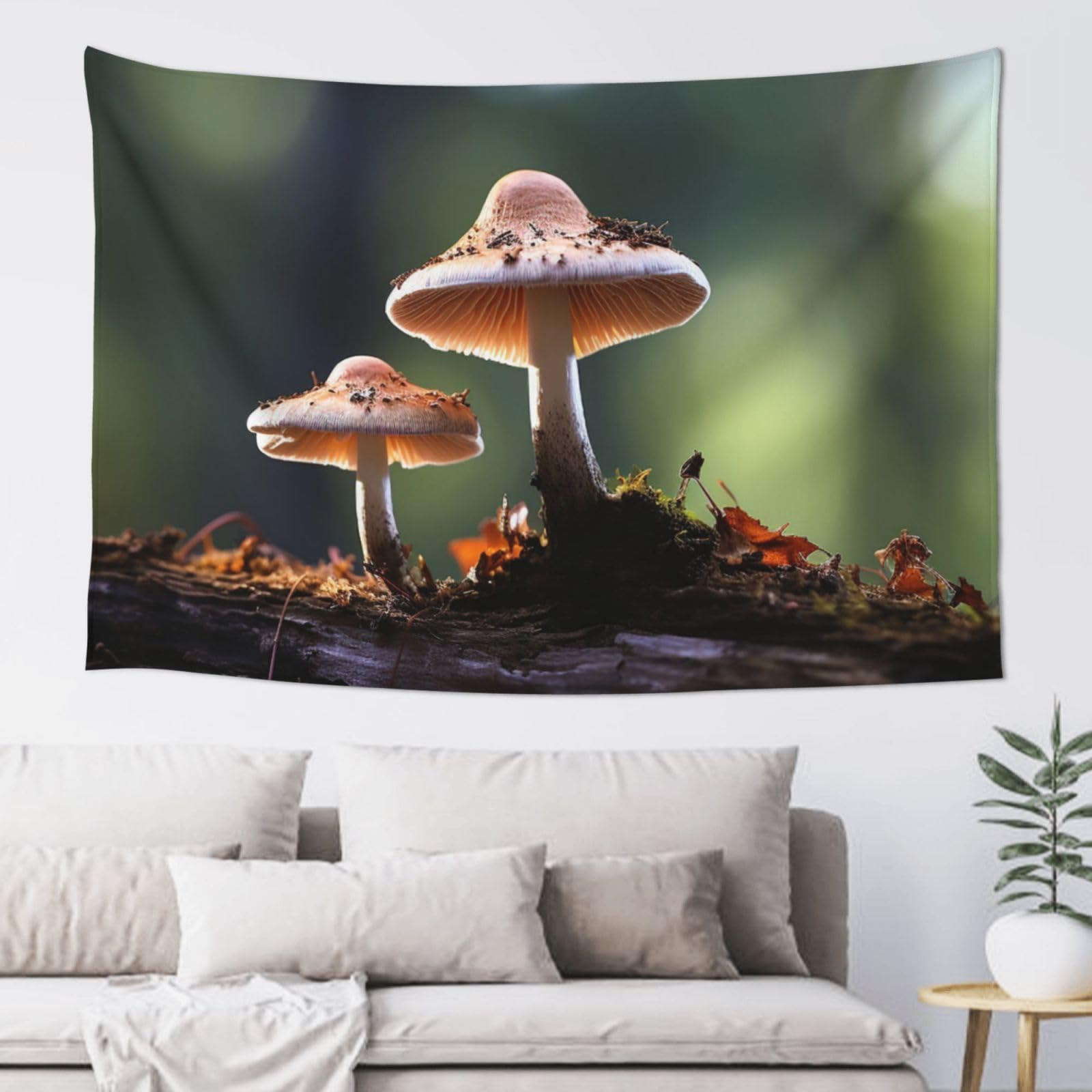 MXDLKSWPOH Tapestry 152x102 cm Art Wall Hanging for Living Room Modern Soft Aesthetic Tapestries Poster Fungi Tapestry Home Decoration Large Wall Tapestries for Bedroom Dorm Decor