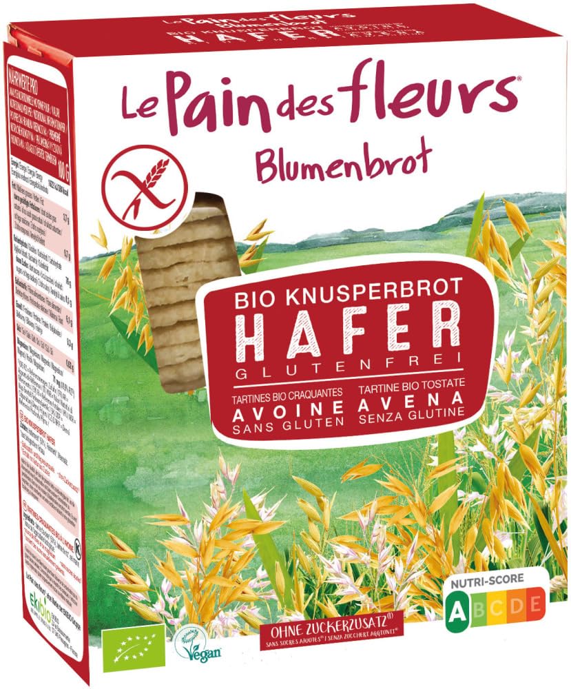 Bio Knusperbrot Hafer 6 x 150 g