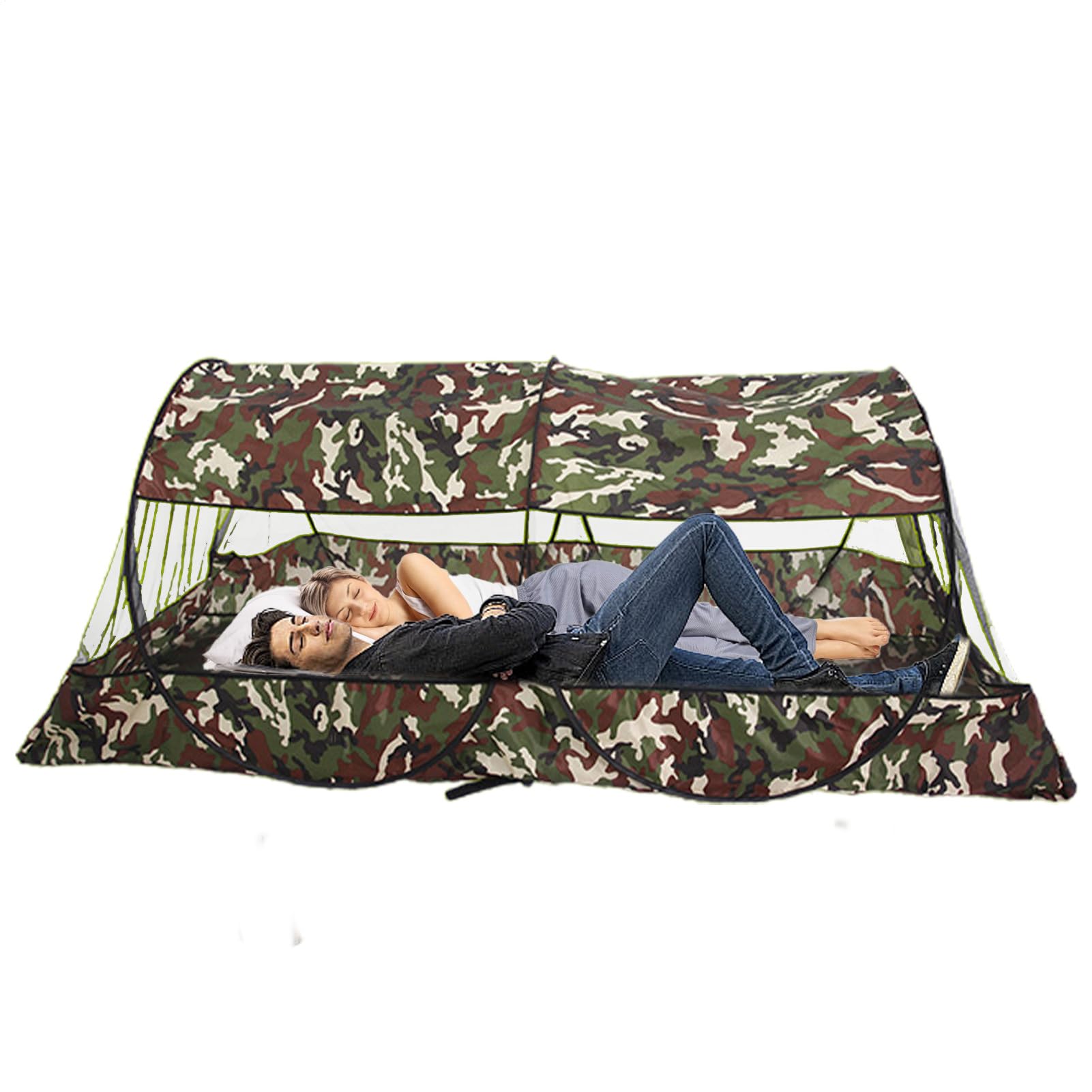 a rete per esterni in rete - da campeggio, recinto per letto portatile | per barriere di insetti compatta per viaggiare in spiaggia da picnic soluzione per all'aperto con sa