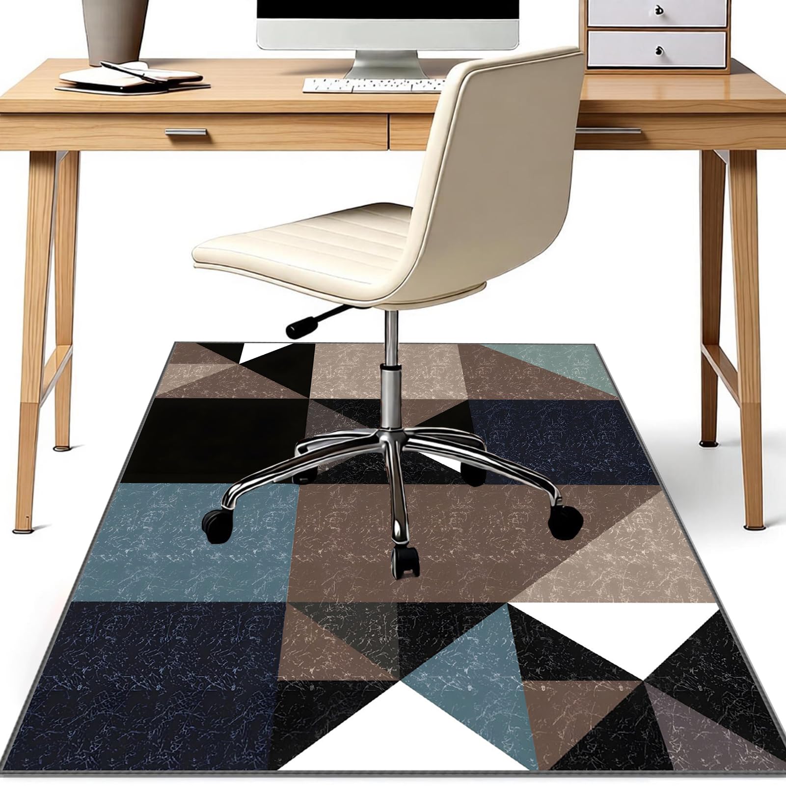 Tapis pour Chaise de Bureau, 200 x 300 cm Chairmat Tapis Protecteur de Sol pour fauteuils de Gaming, Tapis Chaise Gaming, Tapis de Chaise Polyvalent pour la Maison, Tapis Gaming Sol pour Sols Durs