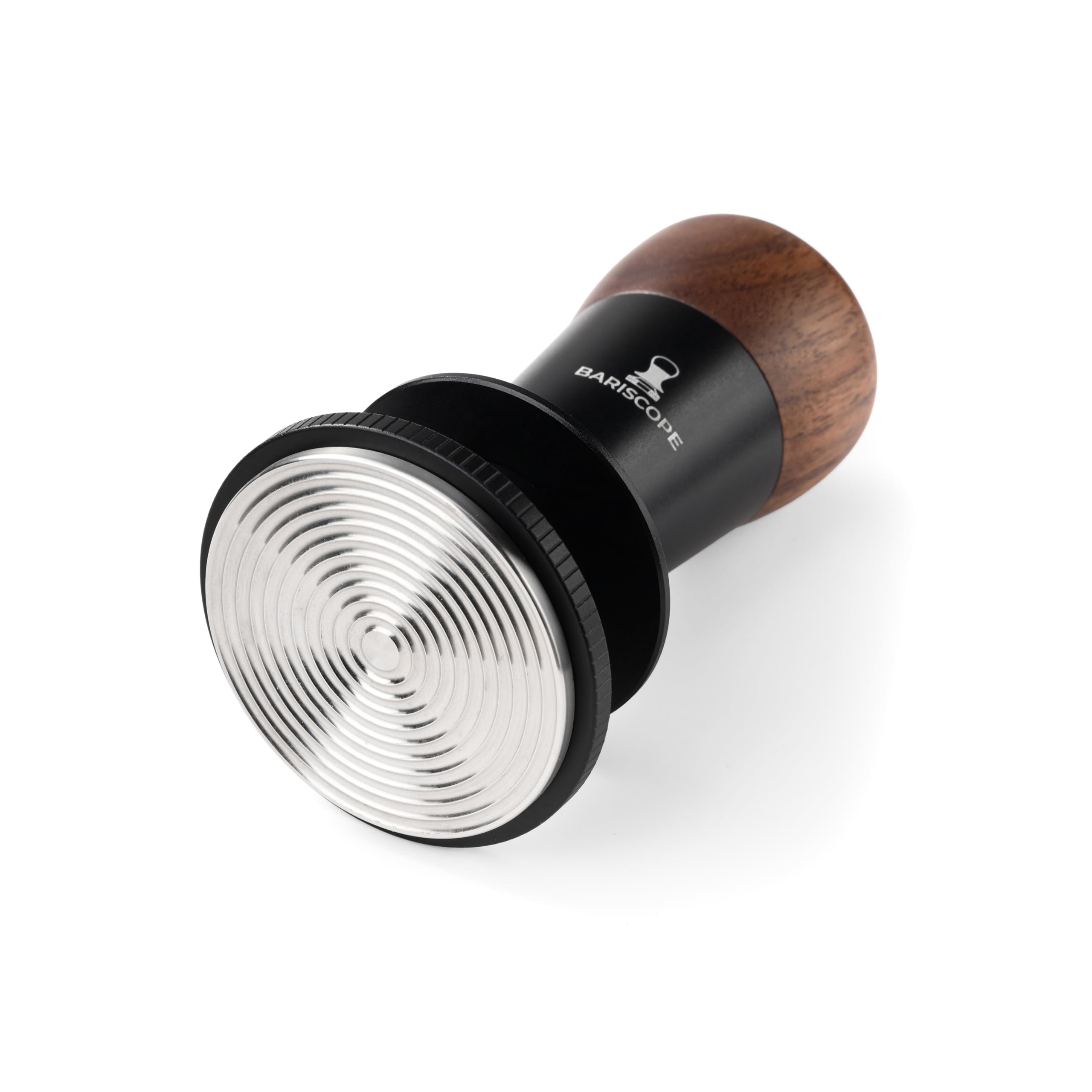 58mm Spring Loaded Coffee Tamper - 58mm Kaffeetamper - Kalibrierter Espresso Tamper für gleichmäßigen Anpressdruck - Profi Tamper 58mm aus Edelstahl - Kompatibel mit E61 Brühgruppe