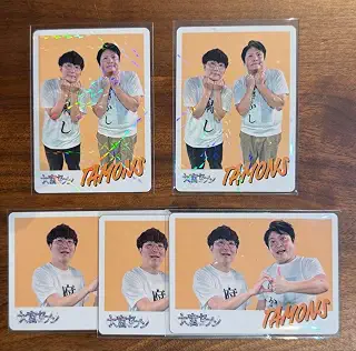 大宮 TAMONS カード ５枚セット アイドル お笑い タレント 芸能人グッズ