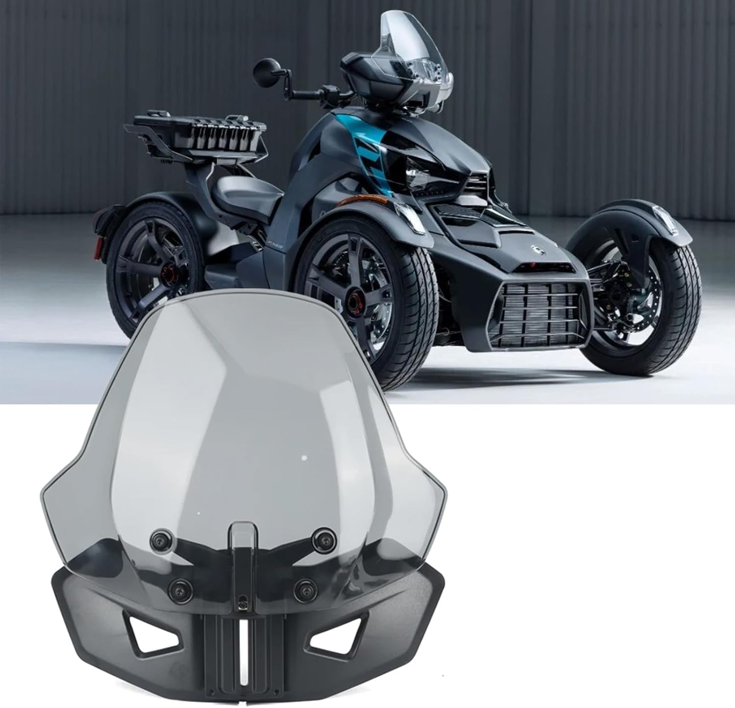 RUNNING PANTHER Adjustable 3 inches Windshield for CanAm
