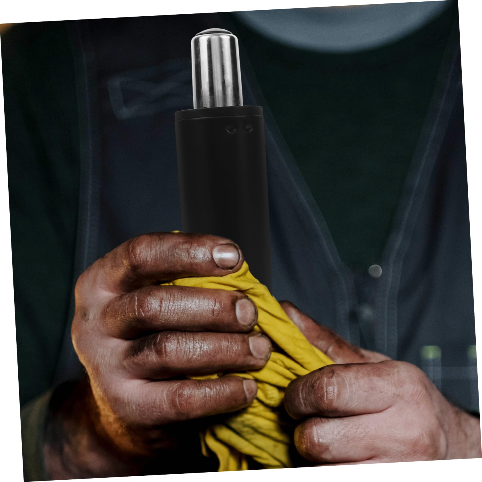 Cilindro de elevación de gas de repuesto para silla de oficina, pistón hidráulico, cilindro de gas negro, barra de presión de aire para silla de oficina