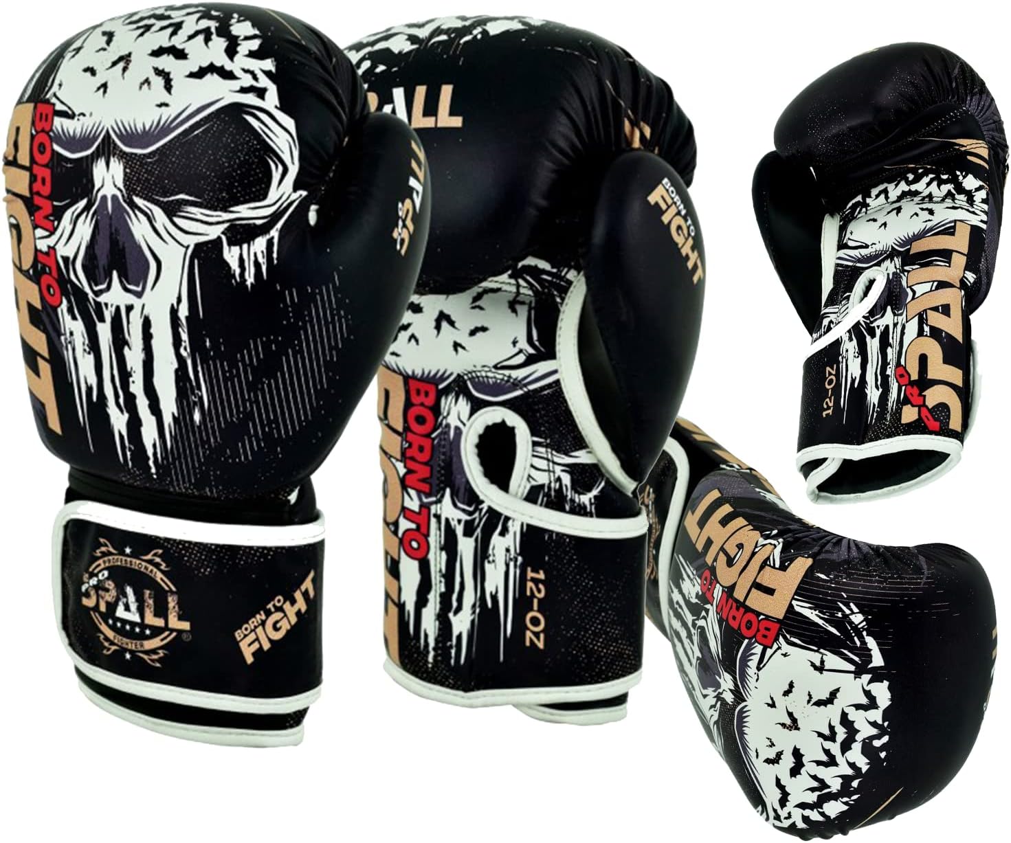 Spall Pro US MMA, Kickboxing, Muay Thai Boxing Leather