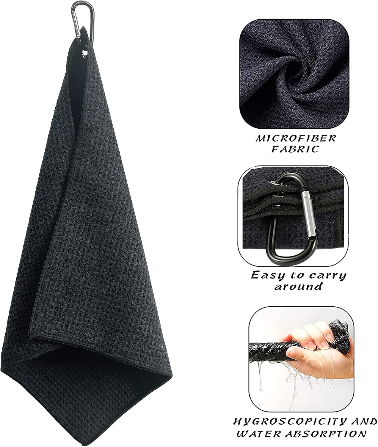 Geeorzo Golf Accessories, Retractable Golf Club Brush, Foldable Golf Divot Repair Tool - Image 5