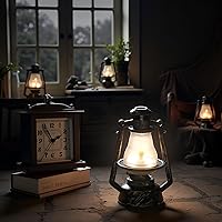 Vista 2 de Lámparas en miniatura para casa de muñecas, casa de muñecas, linterna de aceite retro, accesorios para casa de muñecas, adornos de escena