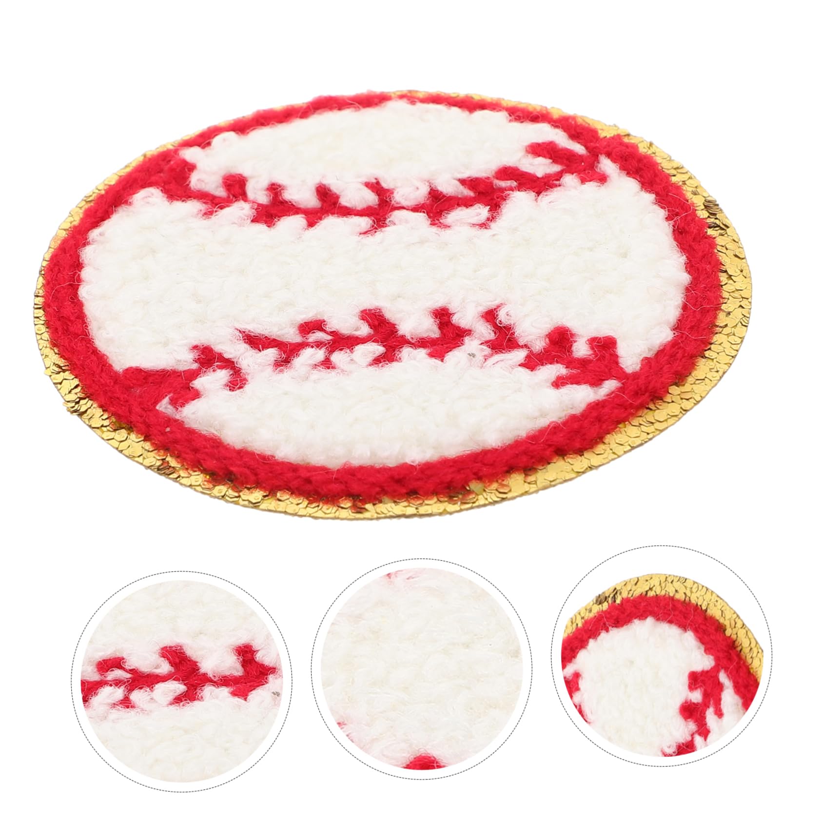 LIFKOME 75piezas Parches De Béisbol Para Ropa y Sombreros Parches Decorativos Resistentes Para Reparaciones y Embellecimiento De