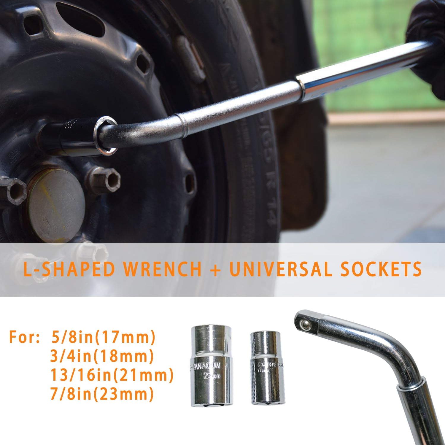 Cric De Voiture Avec Coussinet Universel En Caoutchouc