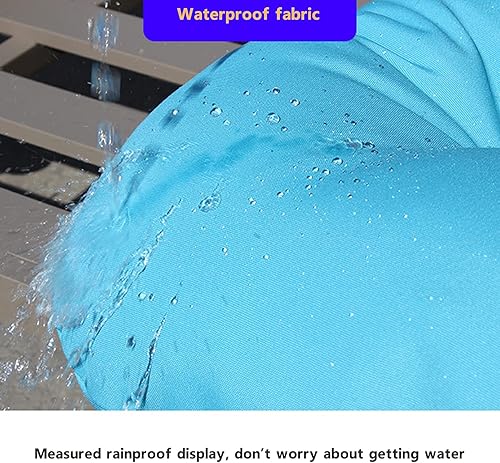 Miniatura 4 de Cojín giratorio para mecedora, lavable y resistente a los rayos UV, alfombrilla de cojín para silla mecedora reclinable, silla mecedora, cojín