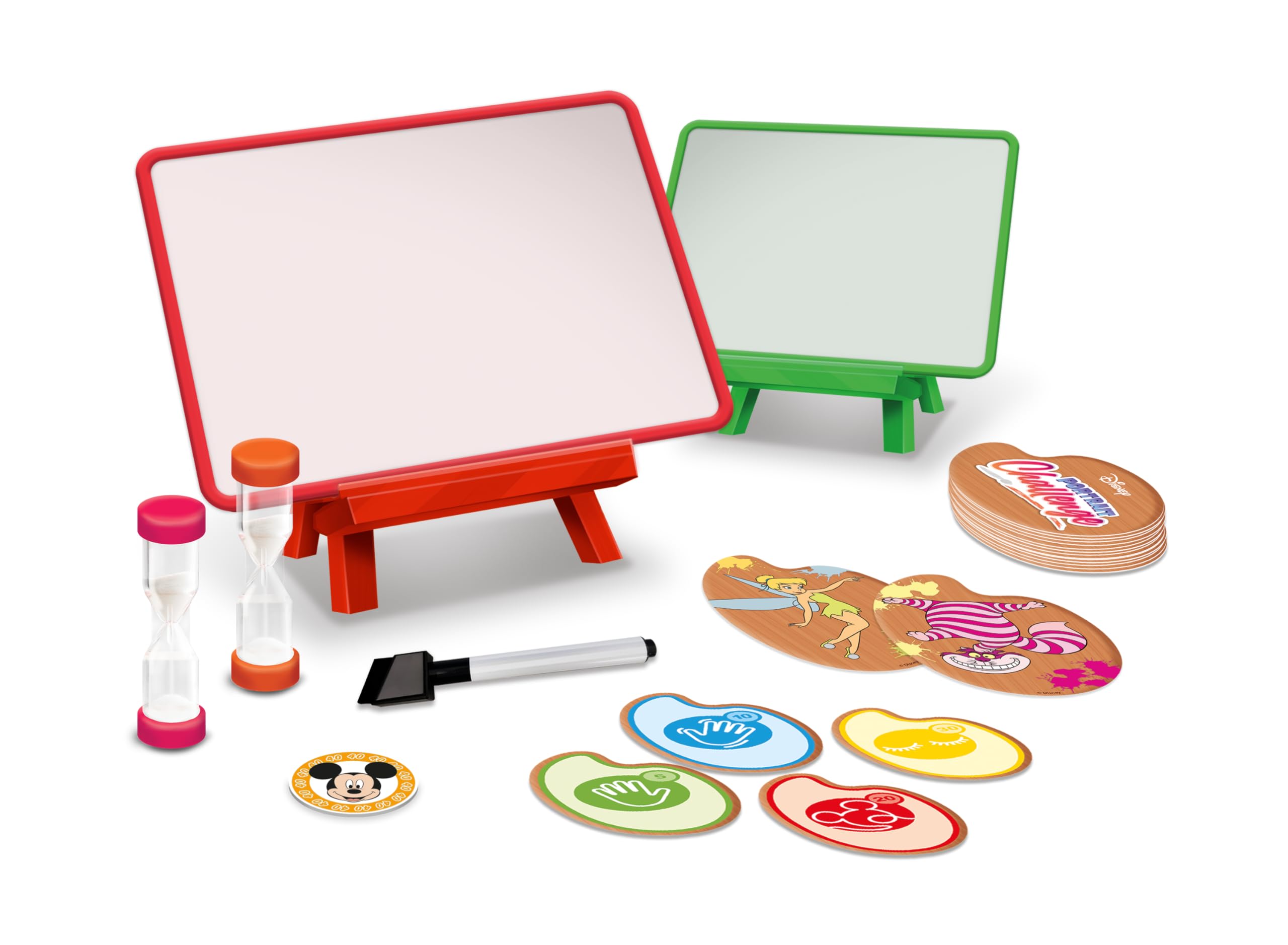 Cartamundi Disney Portrait Challenge Children's Creative Drawing Game (41x Character Cards 2x Dry-Wipe Art Boards 4x Method Cards 4x Artboard Pens with Erasers) - Image 3