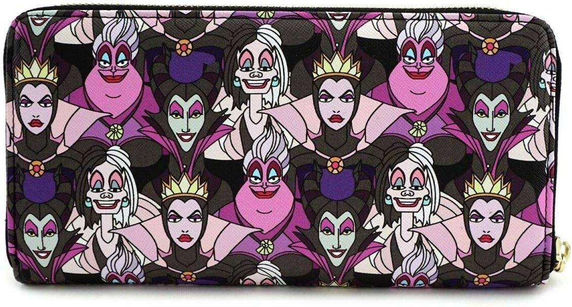 Loungefly x Disney Villains Print Wallet - Image 3