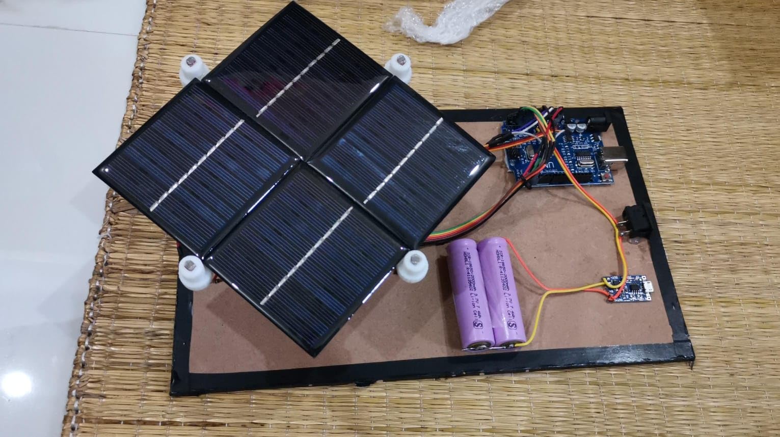 Solar Graduation Project Mechatronics Mechanic37 Solar Pannel Tracker Dual Axis Final Year Engineering ...