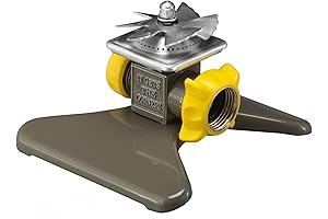 Nelson Metal Vane Square Pattern Spray Whirling Sprinkler