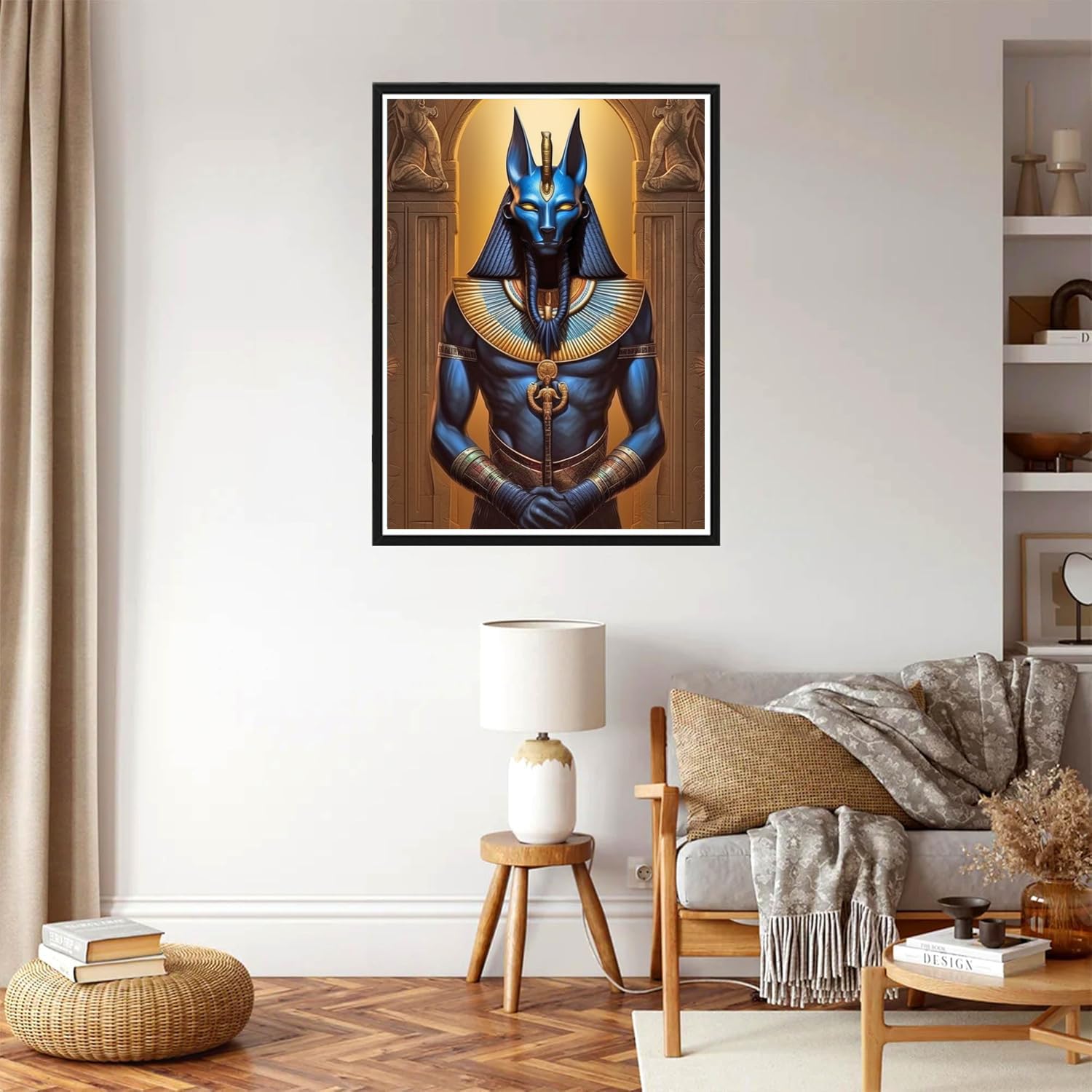 Diamond Painting Kit Reine D'Egypte,Peinture Diamant Strass