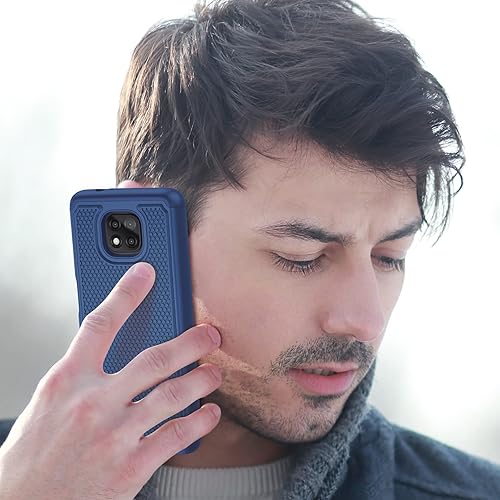 Miniatura 8 de BNIUT Funda para Motorola Moto G Power 2021: funda protectora de doble capa resistente para teléfono celular, a prueba de golpes, con parte trasera