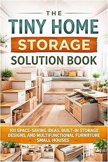 The Tiny Home Storage Solution Book: 101 Space-Saving Ideas, Built-In St...