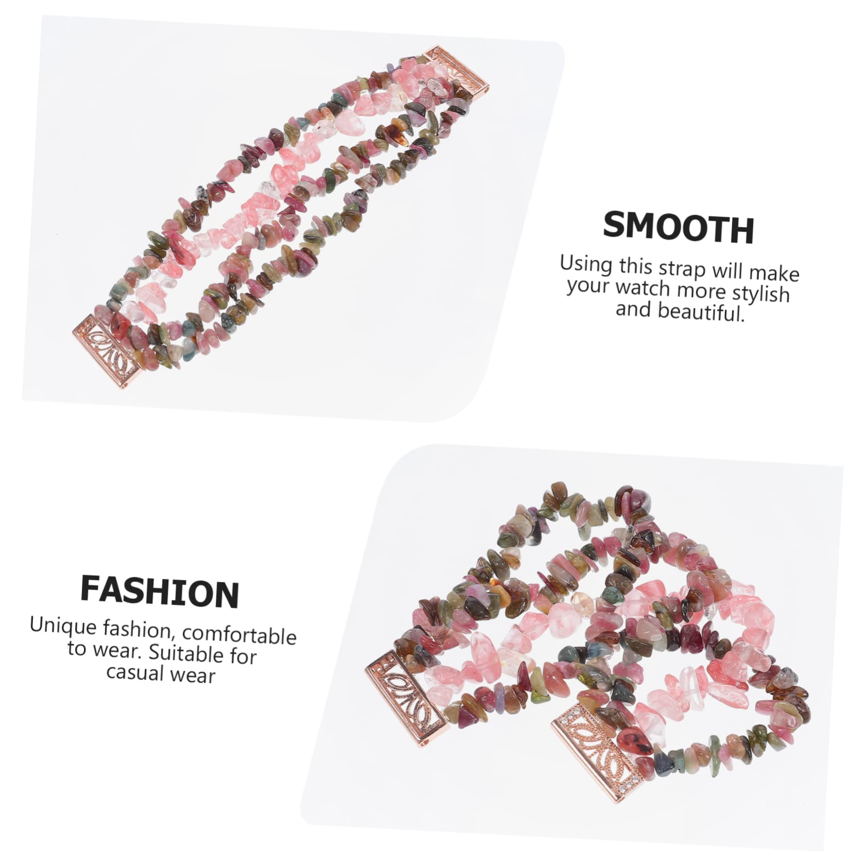 DOITOOL 2stücke Fashionables Elastisches Armband Schmuckstein Für Atemberaubendes Design Mit Perlen Komfortabel Und Für