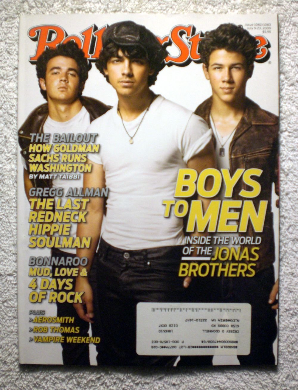 Nick Jonas, Joe Jonas & Kevin Jonas - The Jonas Brothers - Rolling