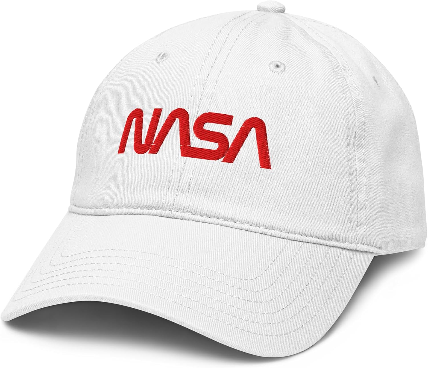 Space Science Classic Jumbo Red Worm Logo Adjustable Baseball Hat