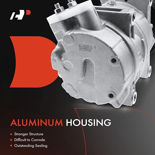 Miniatura 3 de A-Premium Compresor de aire acondicionado con embrague compatible con Infiniti I30 1999-1999 y Nissan Maxima 1998-1999, V6 3.0L