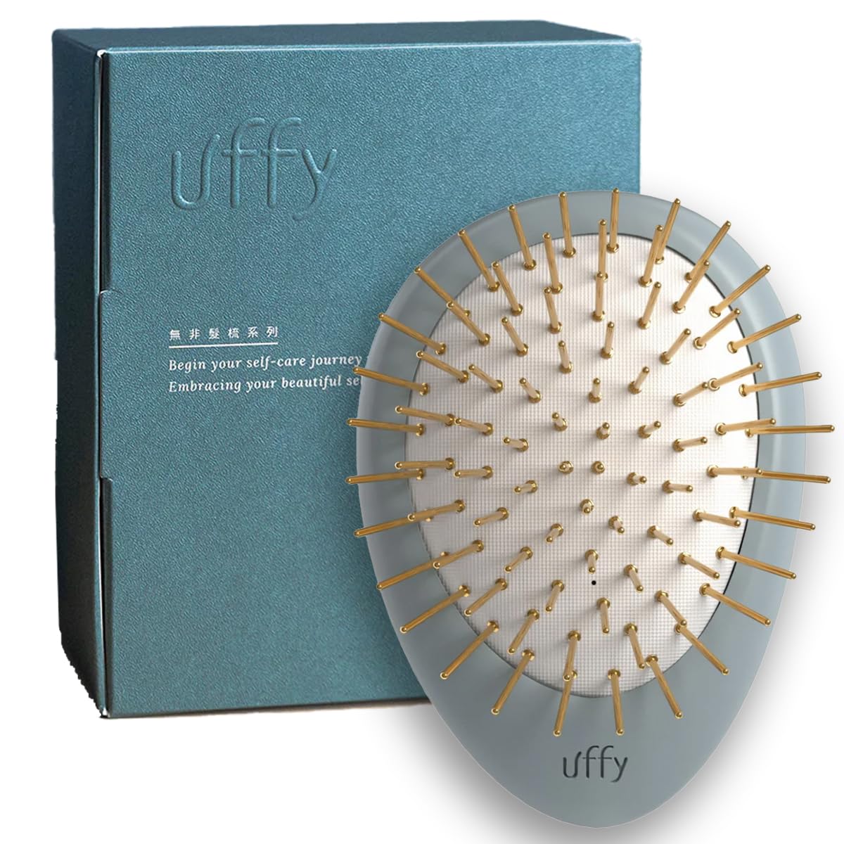 Amazon | Uffy 鍼(ハリ)ブラシ 特許取得技術使用 24金 カッサ 顔
