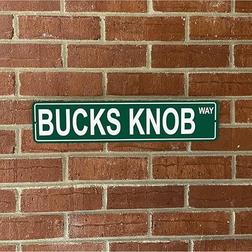 Vista 487 de Ohio Mountains Pick Your Mountain Compatible/repuesto para Ballards Hill United States Mountain Aluminio Metal Tin Street Sign Style decoración