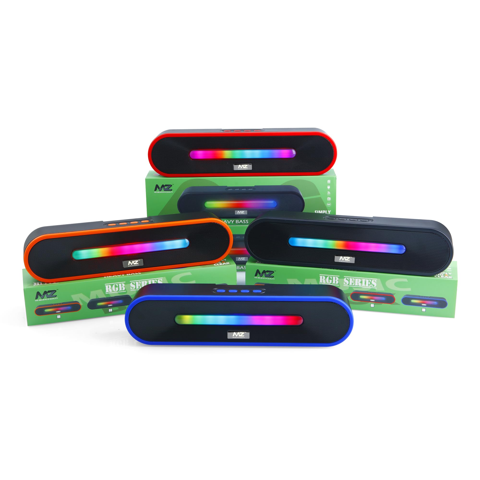 MZ M14VP (Portable Home TV SOUNDBAR) Dynamic Thunder Sound 1800mAh Battery 10 W Bluetooth Soundbar (Multicolor, Stereo Channel)-image-34