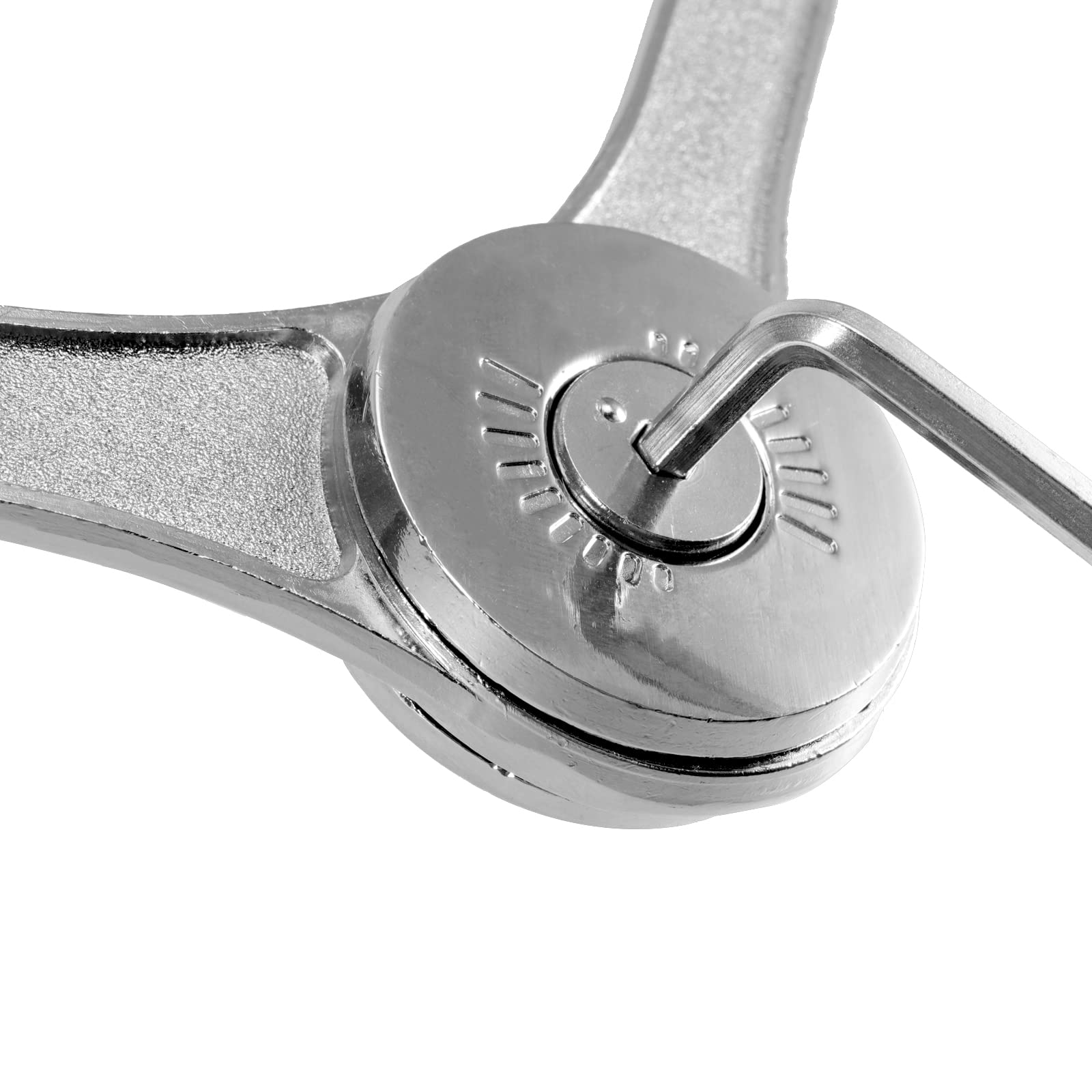 ZEONHEI Pack of 4 Flap Fitting Flap Support, Soft Close Lid Support Hinges with Screws and Allen Key - Image 3