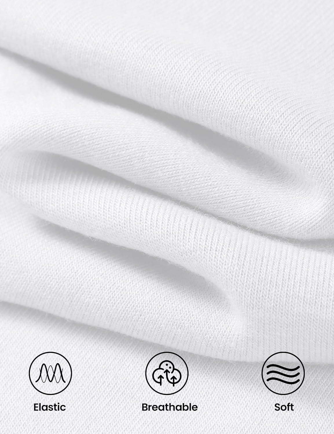 Auranso Girls Long Sleeve Shirts Kids Turtleneck Solid Color Turtle Neck Basic Warm T-Shirt - Image 5