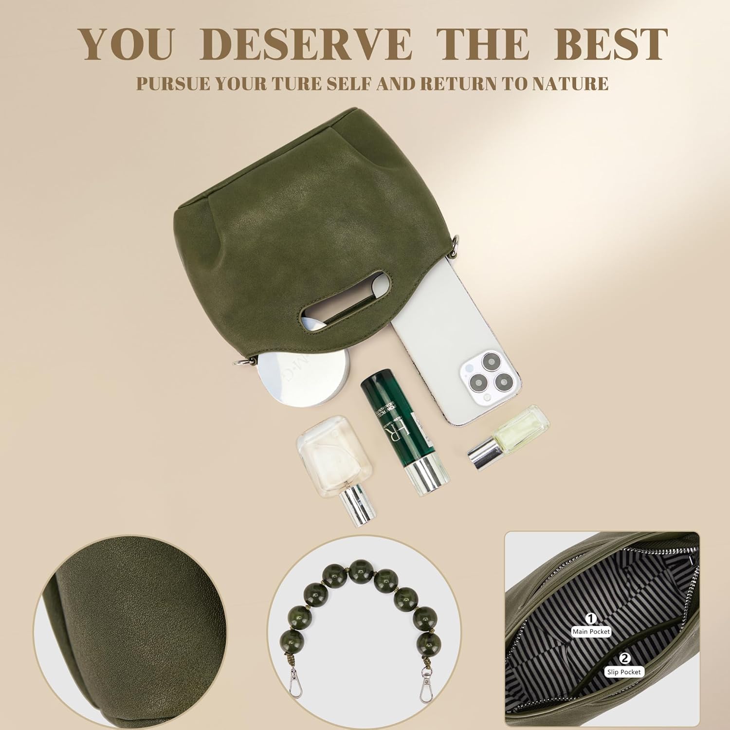 Wristlet wallets for women small crossbody Wallet Zippers Leather Evening purses Travel Credit Phone