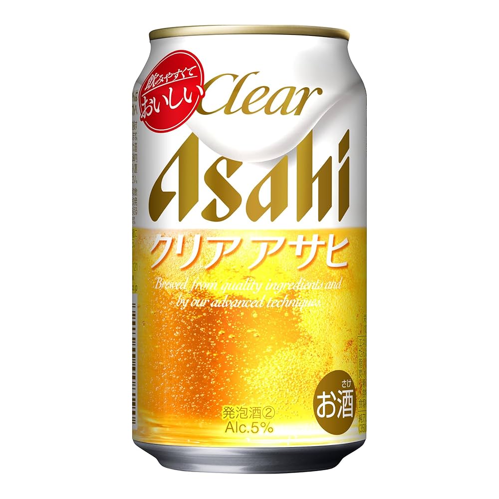 Amazon.co.jp: クリアアサヒ缶350×24本 : 食品・飲料・お酒