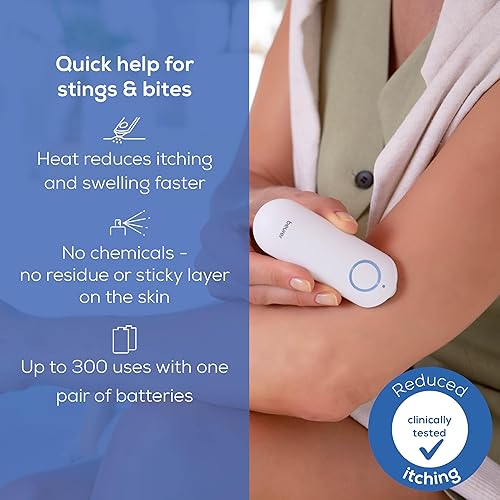 Miniatura 2 de Beurer BR60 Insect Sting and Bite Relief, Bug Bite Healer for Chemical-Free Treatment of Insect Bites, Non-Toxic Natural Relief from Itching and