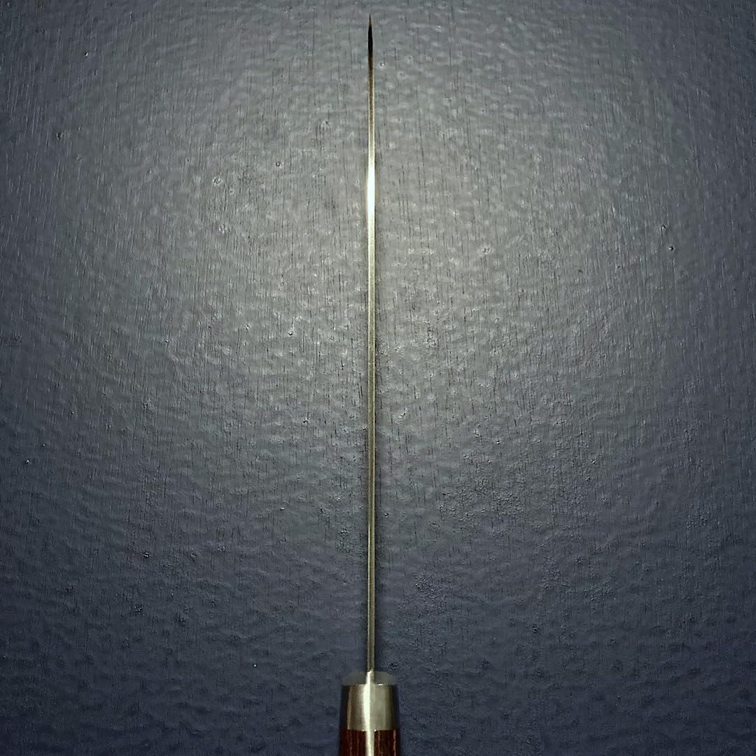 Amazon | 訓平作 三徳包丁 170mm 彩流 マホガニー柄 積層ダマスカス V