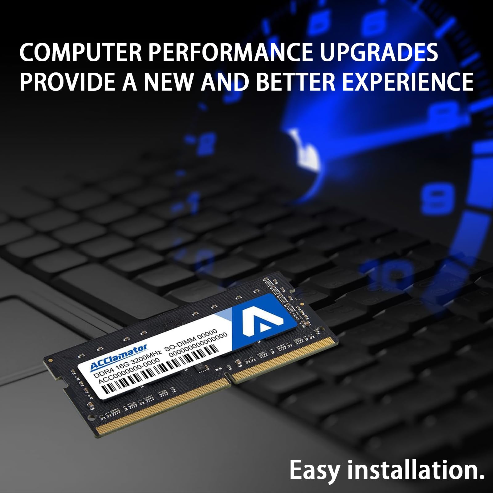 Acclamator DDR4 32GB Kit (2 x 16GB) 3200MHz PC4-25600 CL22