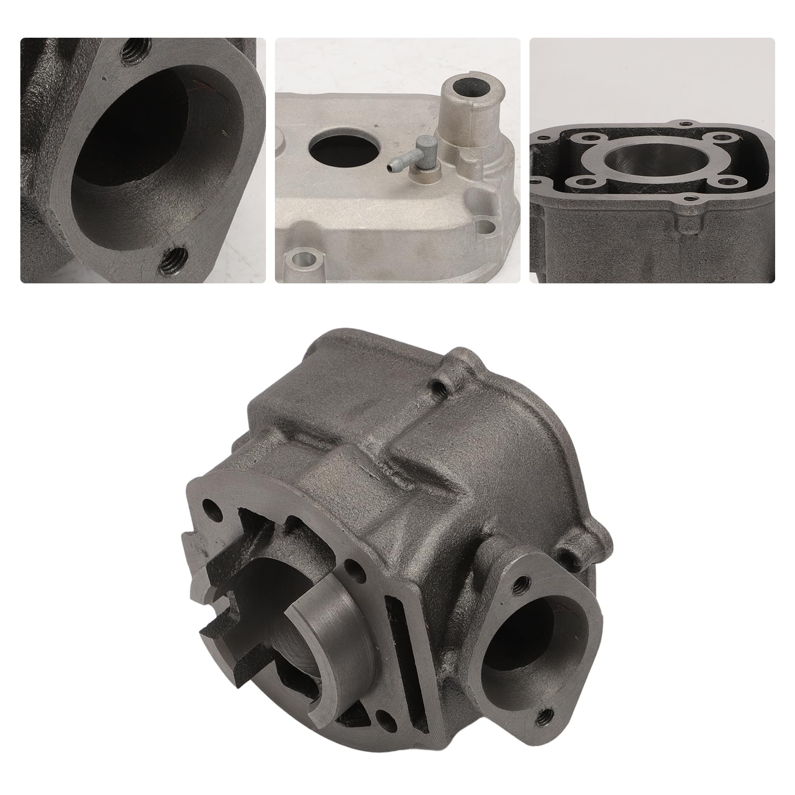 Siguiente Kit Cilindro 50 Hierro Fundido para Derbi Euro 3 y 4 Culata Pistón Bisegmentos Tipo Original todos los modelos D50B0 DRD Senda SM Bultaco GPR EURO3 EURO4 E3 E4