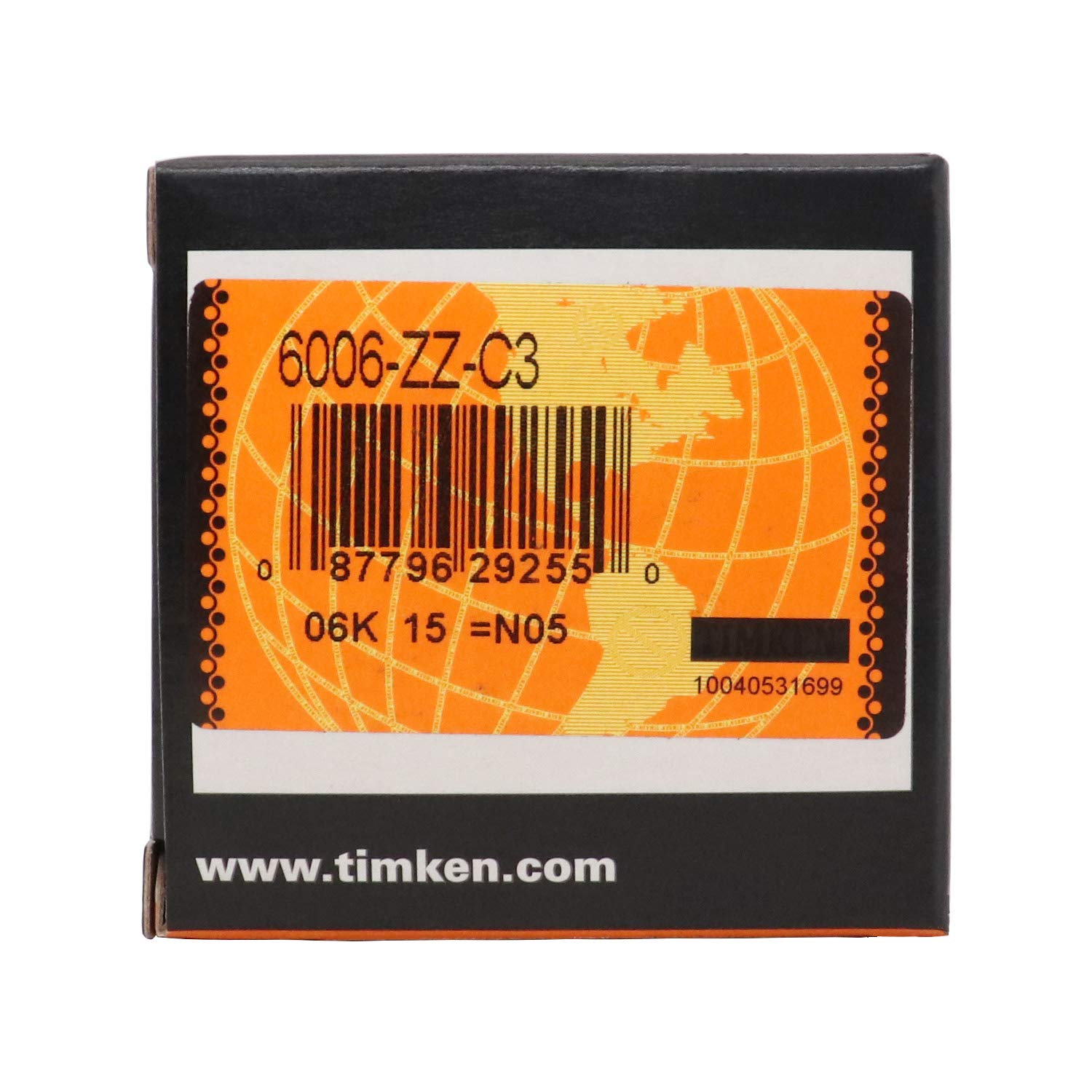TIMKEN 6006-ZZC3 2 Pcs Double Metal Seal Bearings 30x55x13mm, Pre-Lubricated and Stable Performance and Cost Effective,C3 Clearance, Deep Groove Ball Bearings.