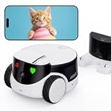 ROLA PetPal FamilyBot 2.5K Camera Robot: Movable WiFi QHD Cam, Indoor Smart Home Security, Night Vision, 2-Way Audio, Remote App Control, Photo, Video for Cat/Dog/Family (w/Storage Module)